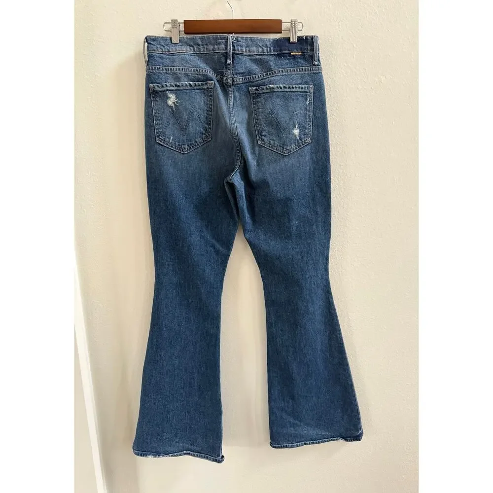 Mother SUPERIOR The Super Cruiser size 32 Born To Bite Dark Wash